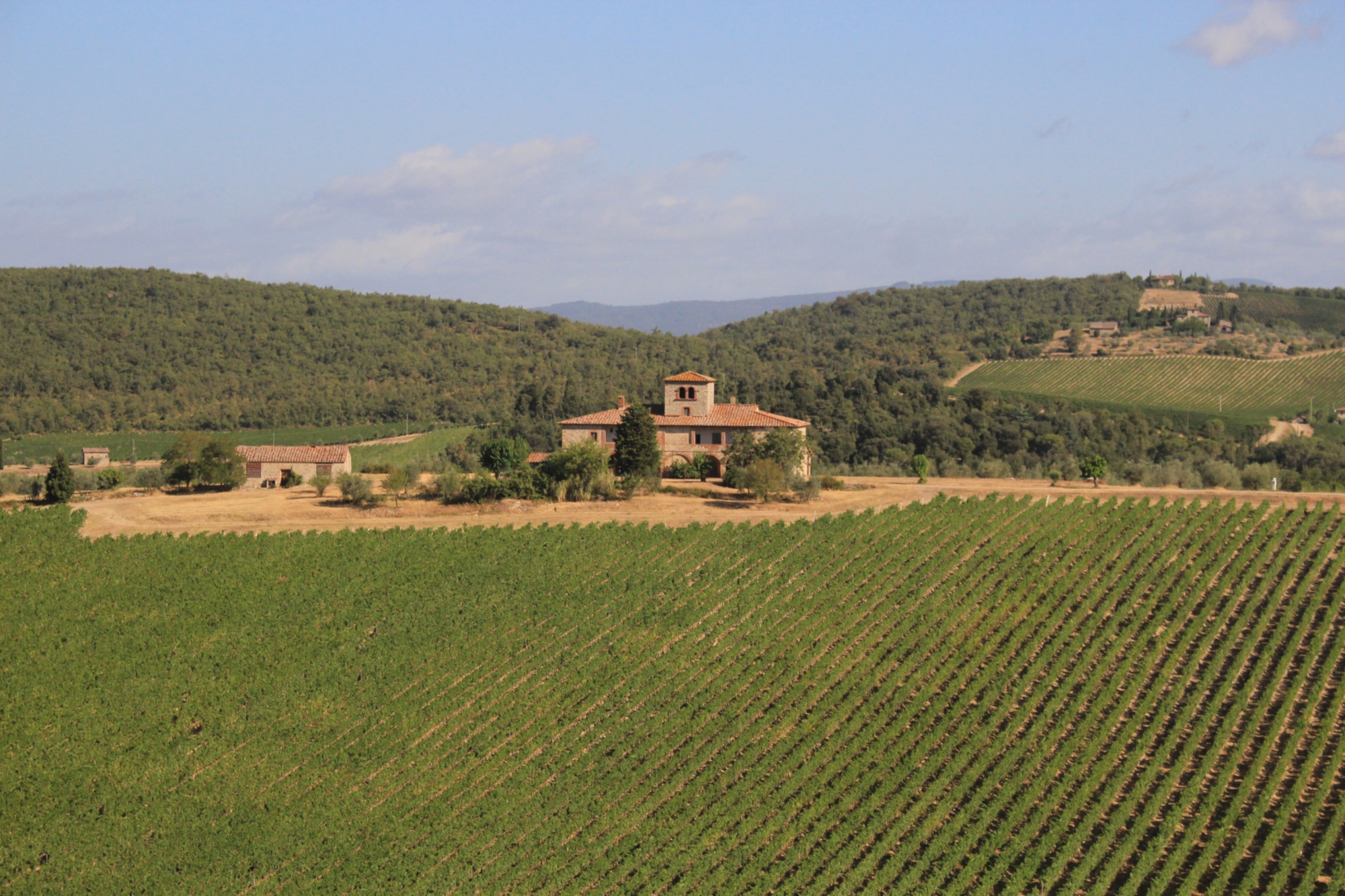 The house from Stealing Beauty in Gaiole in Chianti