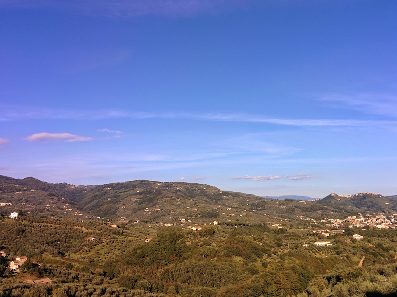 Panorama di Buggiano Castello