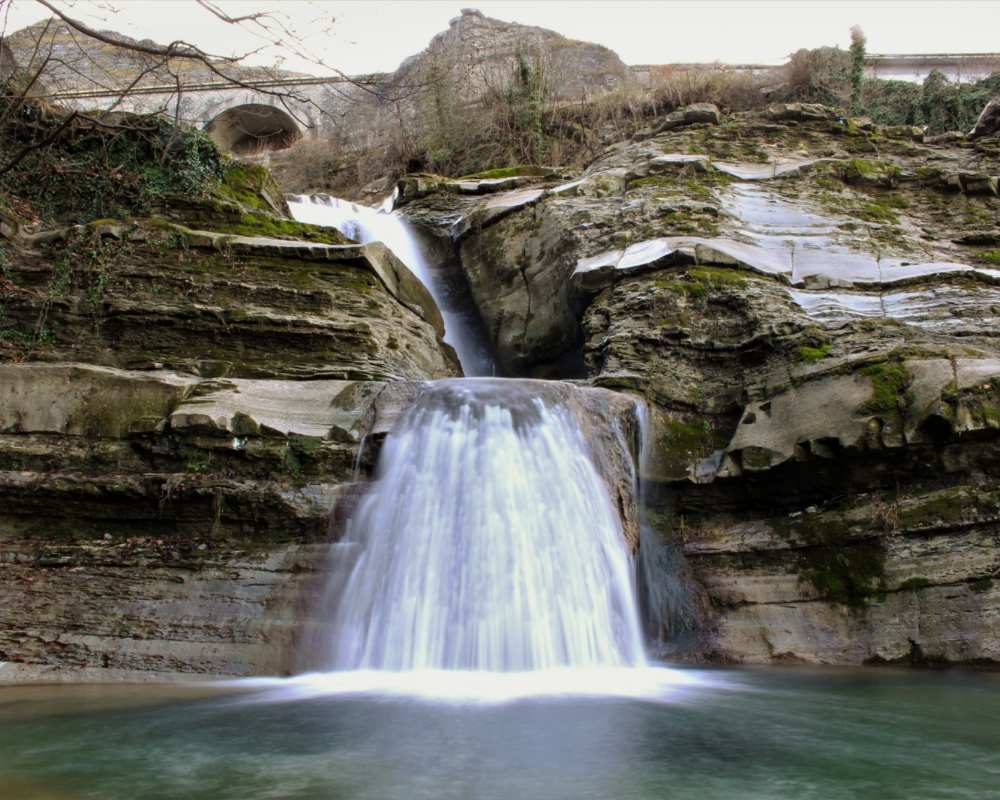Valbura waterfall