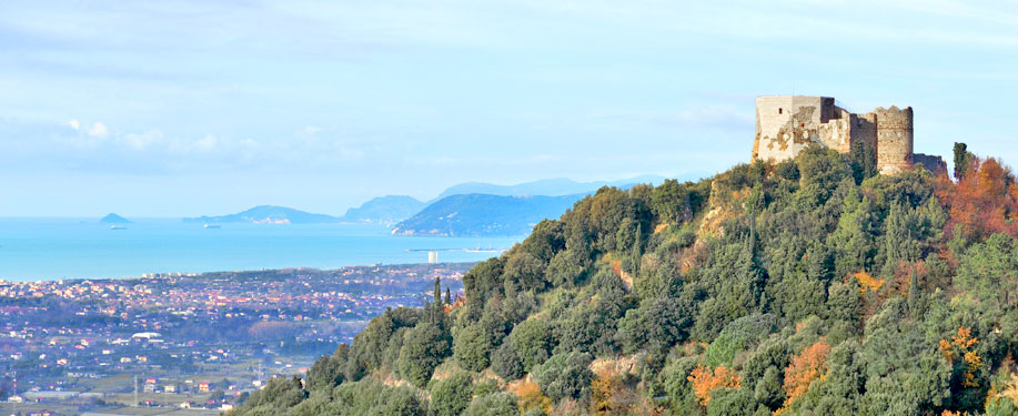 Aghinolfi Castle in Montignoso