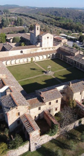 Die Certosa von Pontignano, offizielles Tagungszentrum der Universität Siena