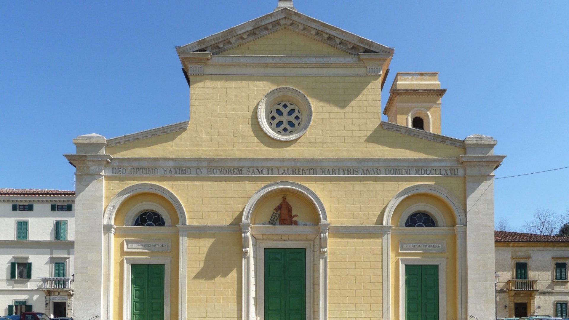 Die Kirche San Lorenzo in Fauglia