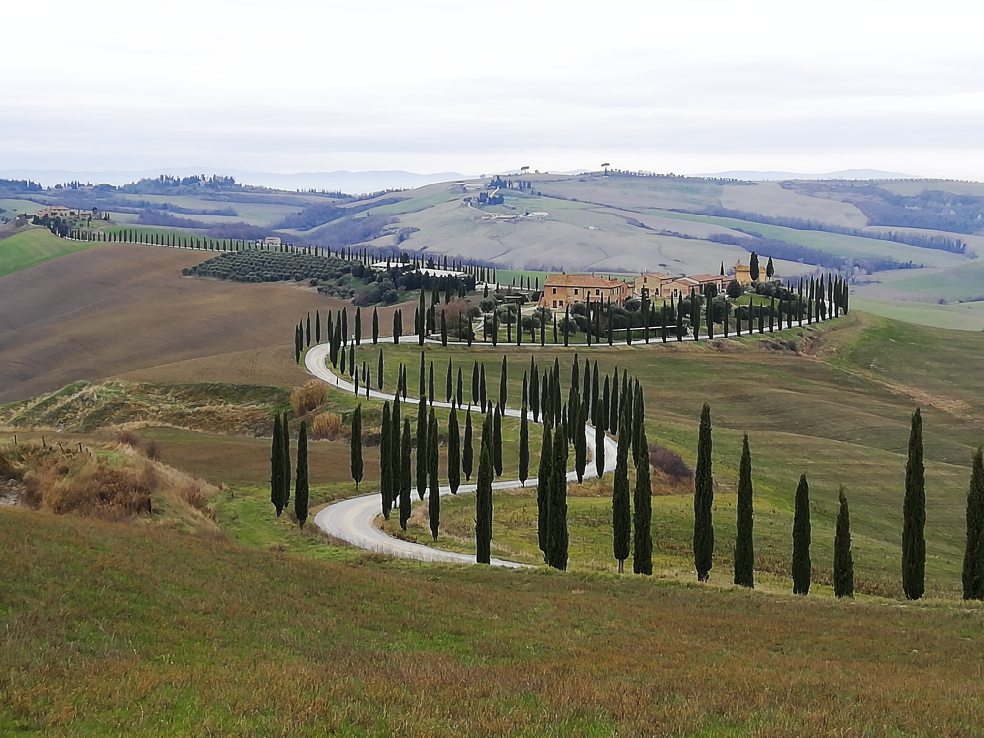 Die Landschaft der Crete Senesi