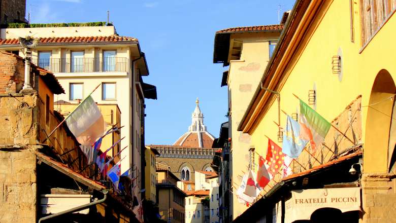 Brunelleschi's Cupola from Ponte Vecchio