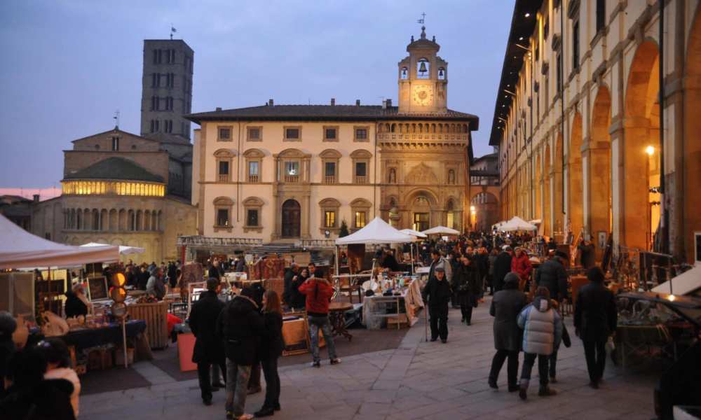 Arezzo antique market