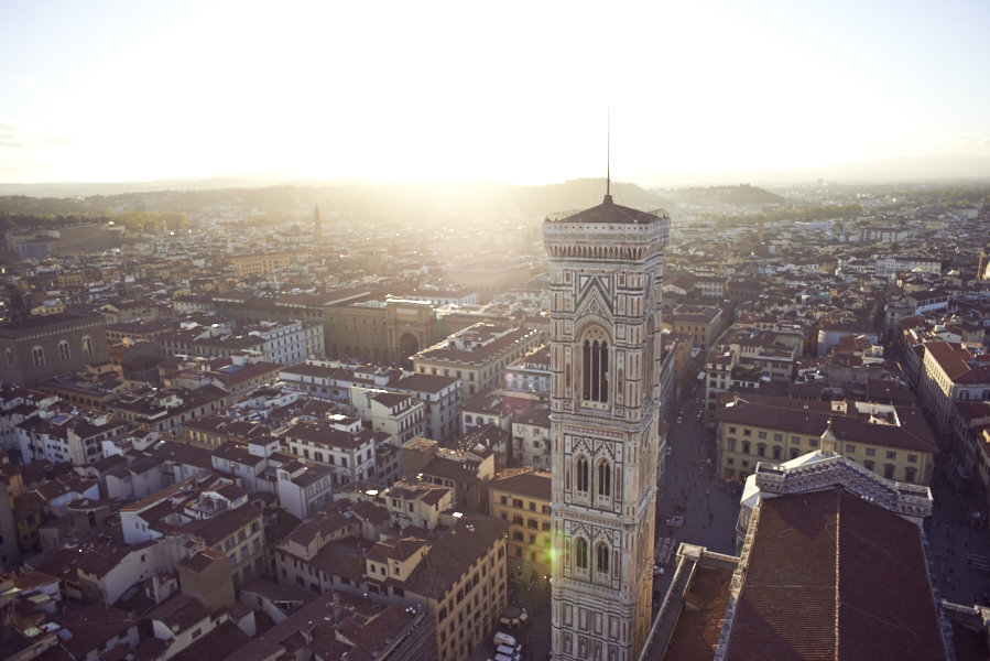 Florence from the top [Photo credits: We make them wonder]