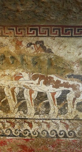 Reperti dell'epoca etrusca dei musei della Toscana