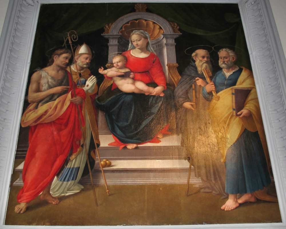Retable de Granacci, Vierge à l'Enfant