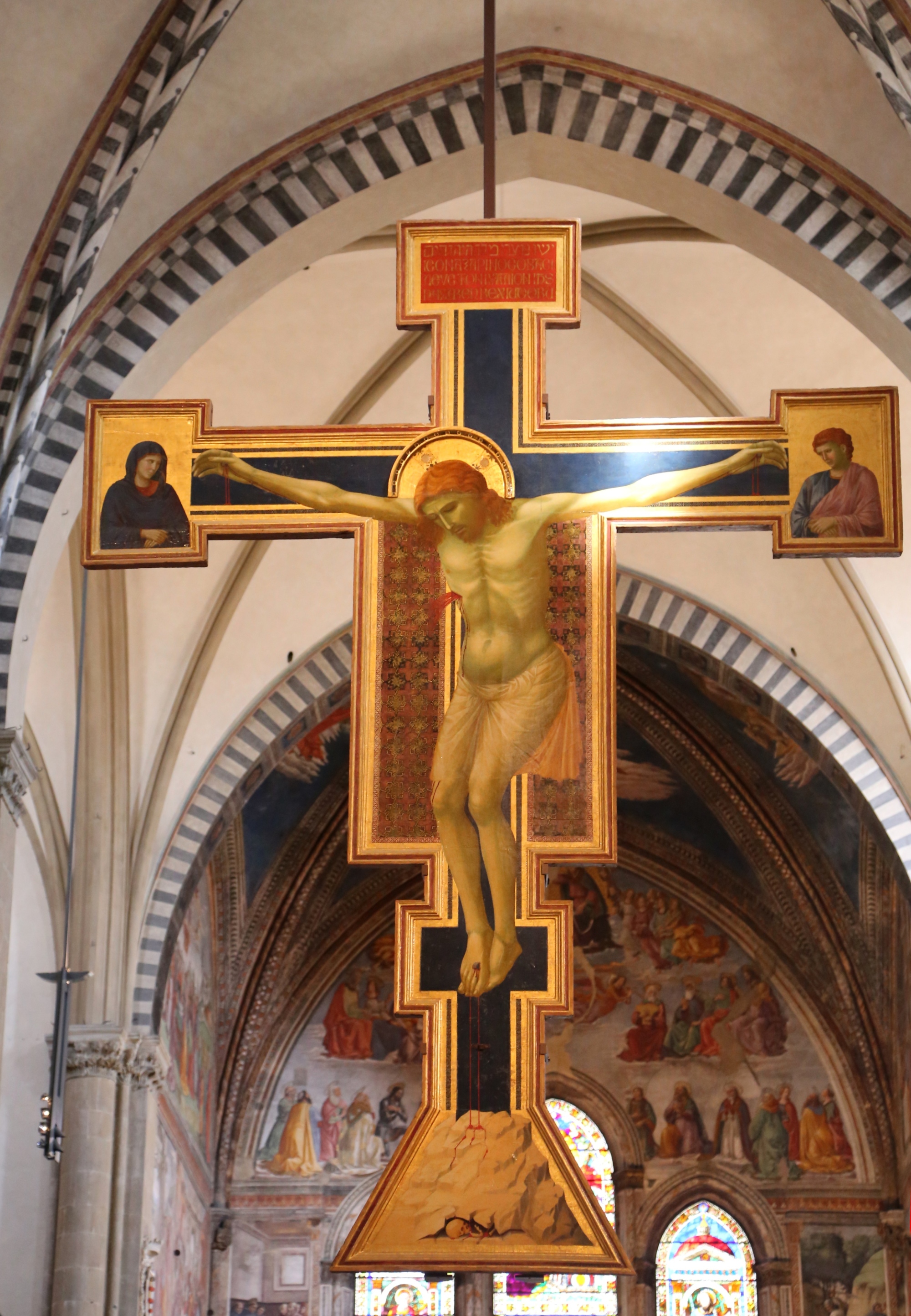 Crucifijo en la Basílica Santa María Novella