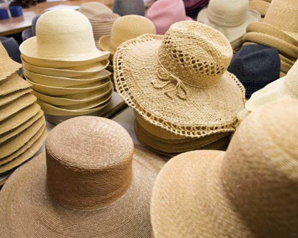 Straw hats in Florence