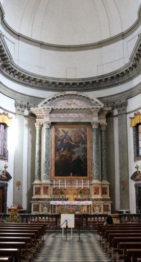 Kirche Spirito Santo in Pistoia, Innensicht