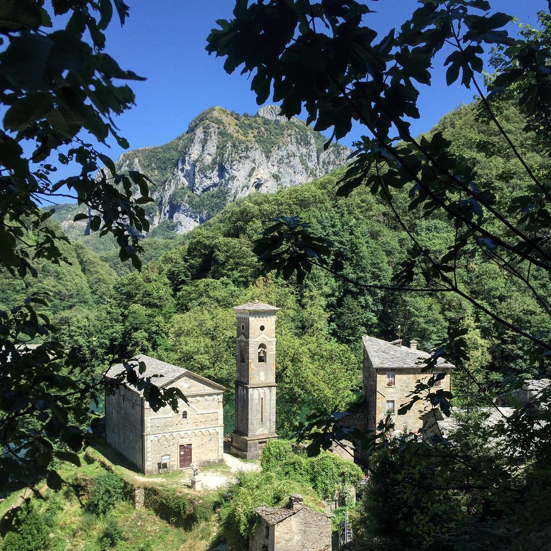 The Church of Isola Santa