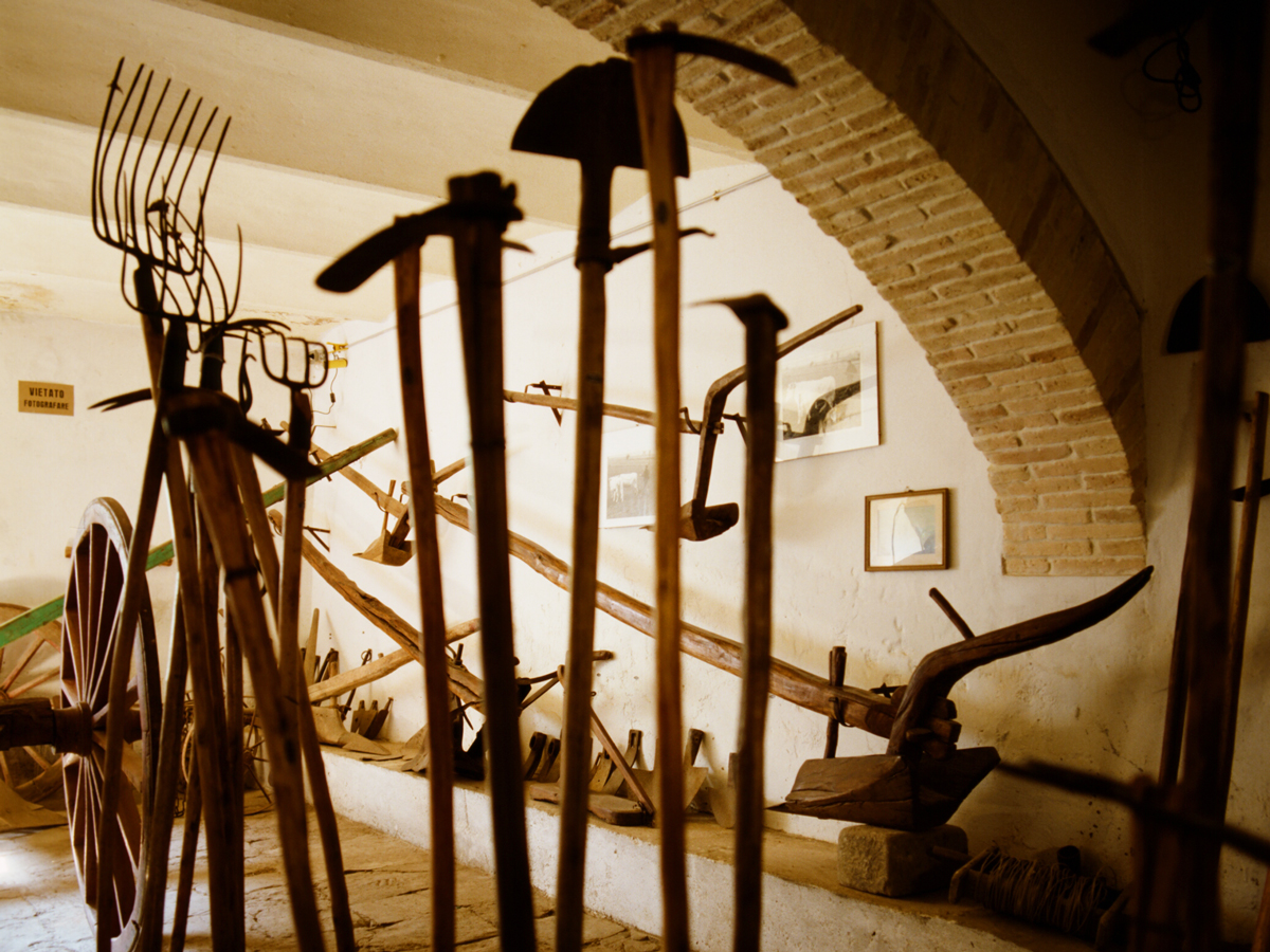 The stable of the Casa D'Erci Museum