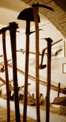 The stable of the Casa D'Erci Museum