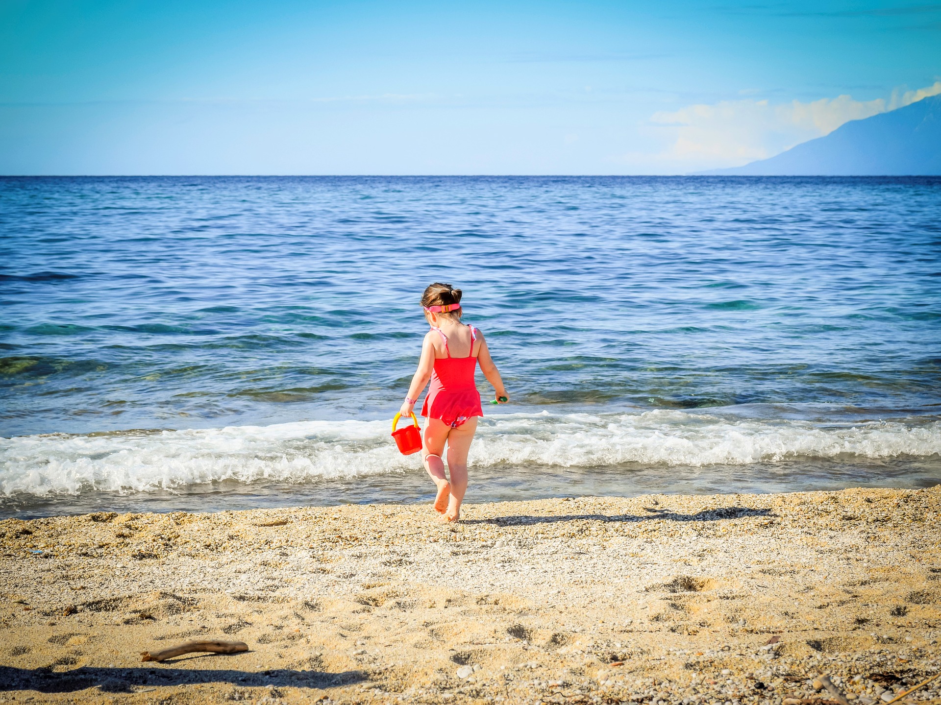 At the beach with children in Tuscany: summer at the beach