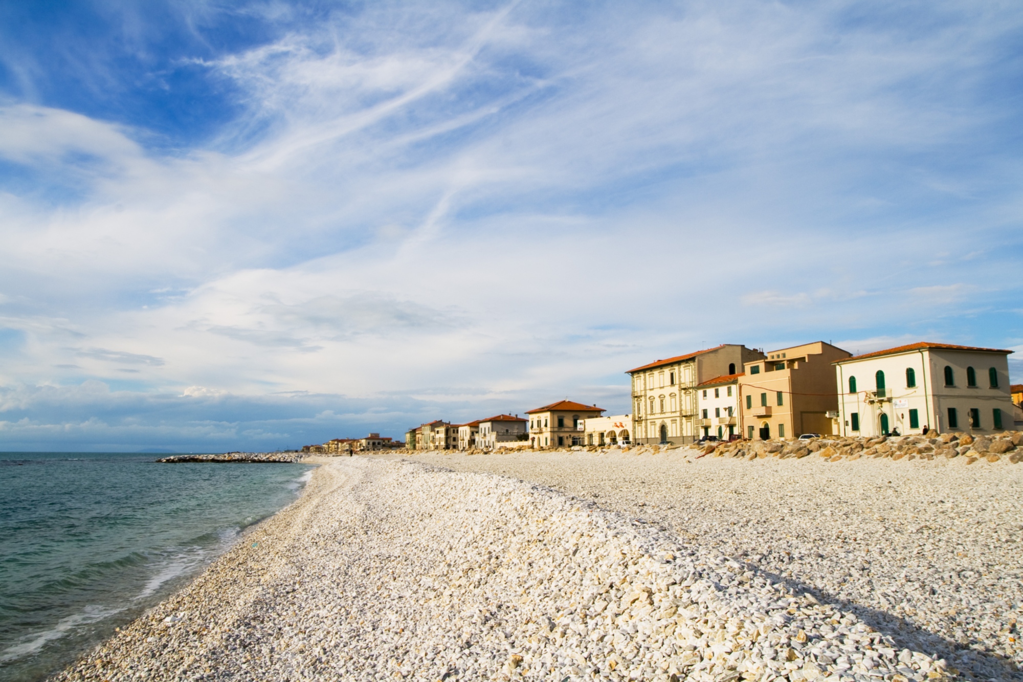 Vista de Marina di Pisa