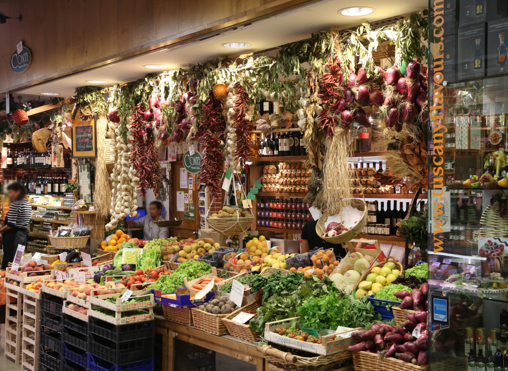 Der Mercato Centrale von Florenz