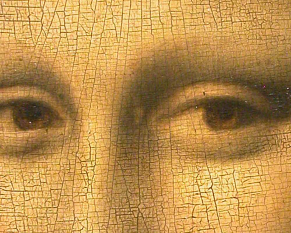 Die Mona Lisa, Detail