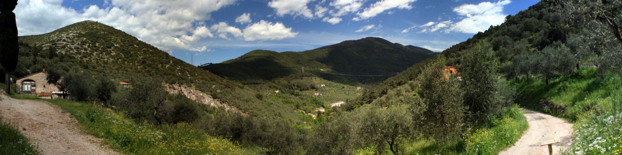 Monti Pisani, panorama