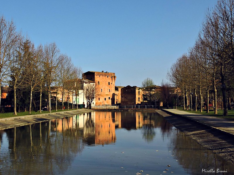 Monteroni d’Arbia view from the river