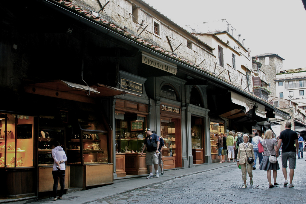 On Ponte Vecchio