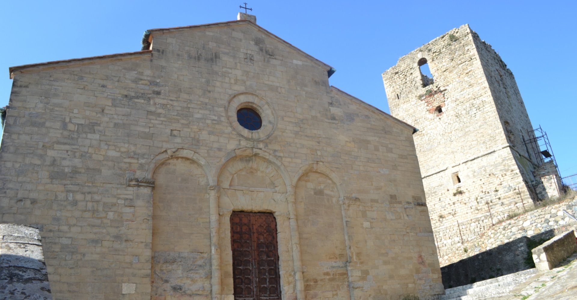 L'église paroissiale Pieve di San Filippo e San Giacomo