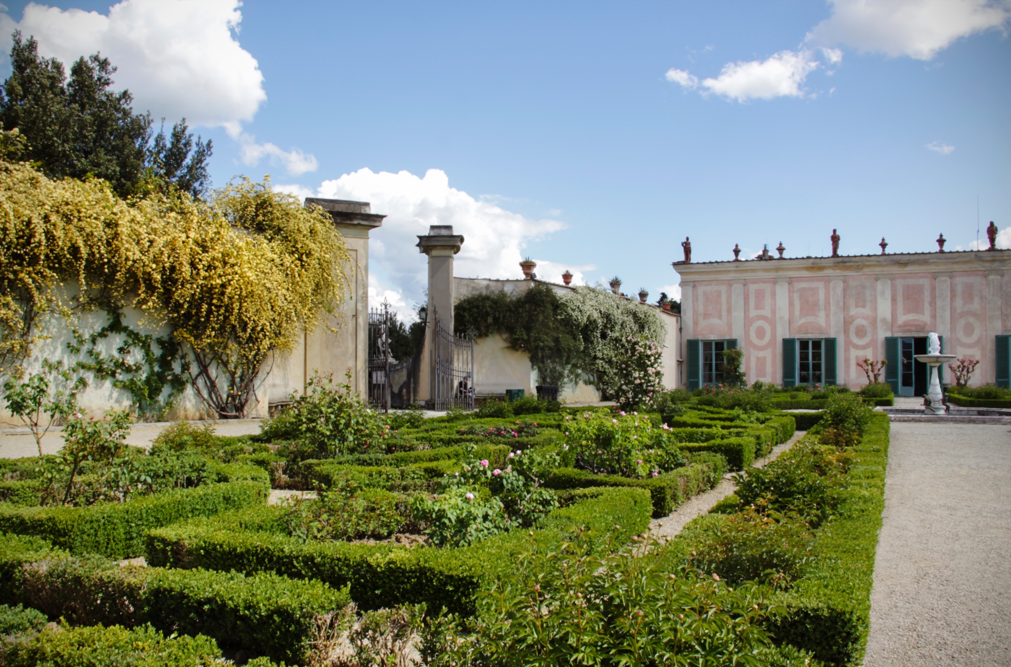 Das Porzellanmuseum im Garten Boboli