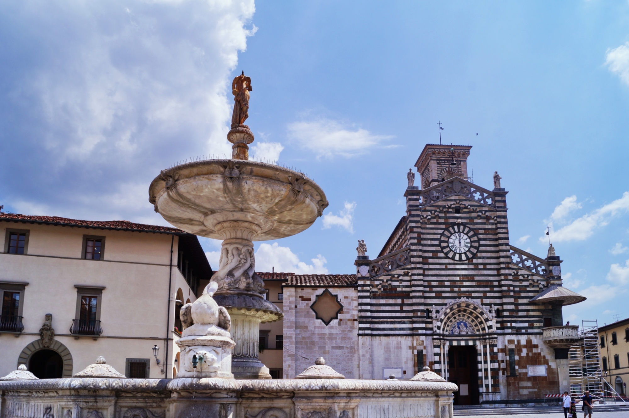 Plaza del Duomo en Prato