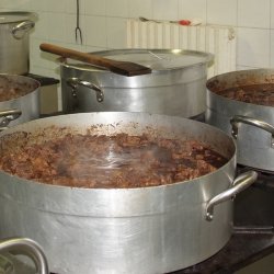 Zubereitung des Stufato alla Sangiovannese