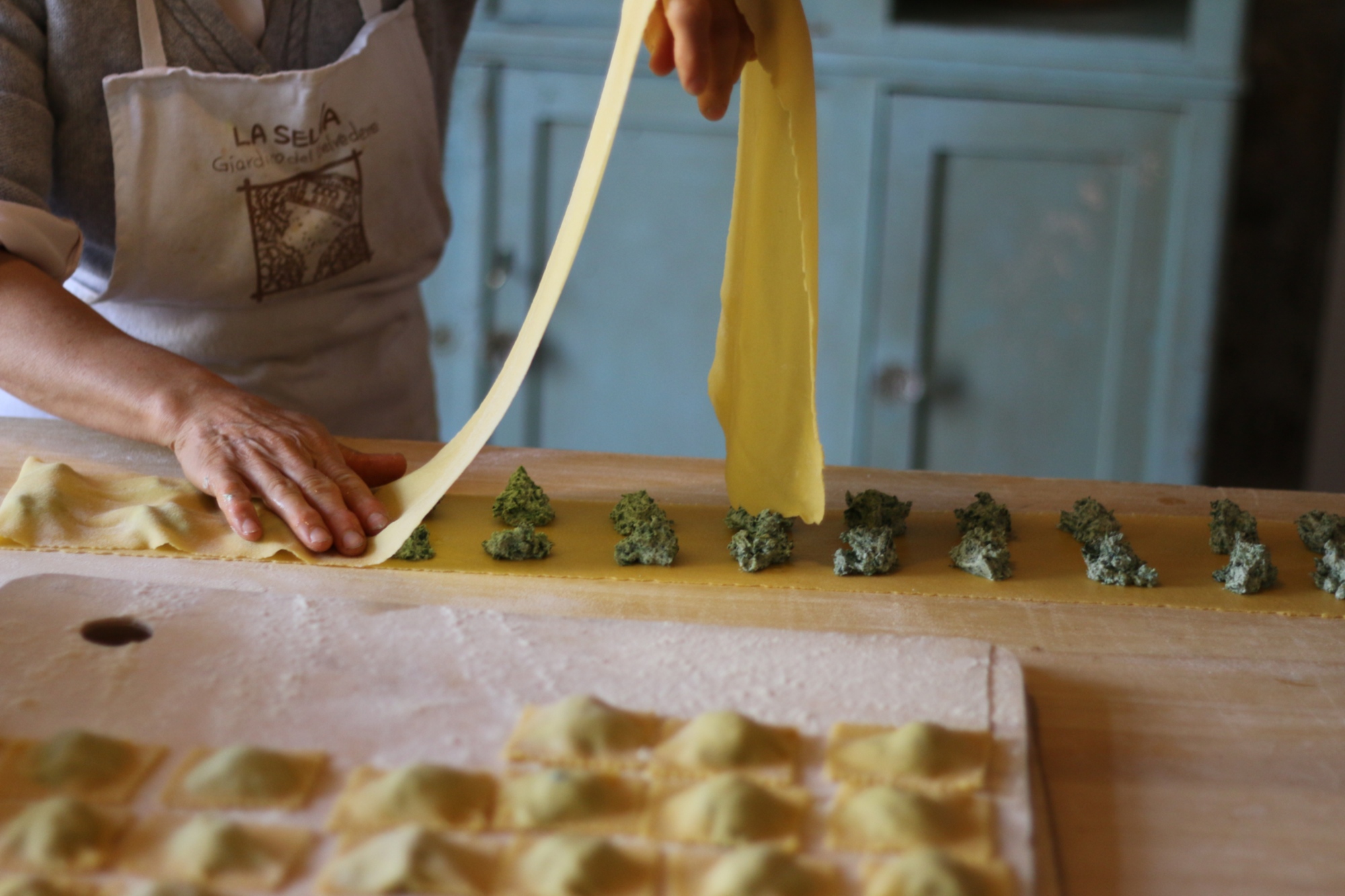 Recette Raviolis à la Ricotta et aux Épinards faits Maison