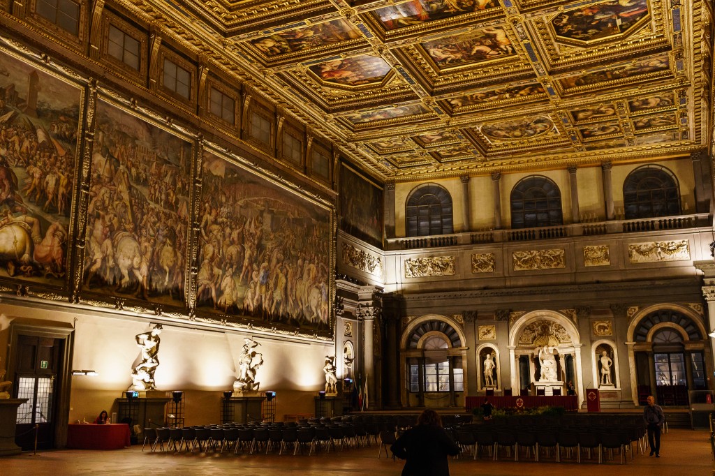 Salone dei Cinquecento a Palazzo Vecchio