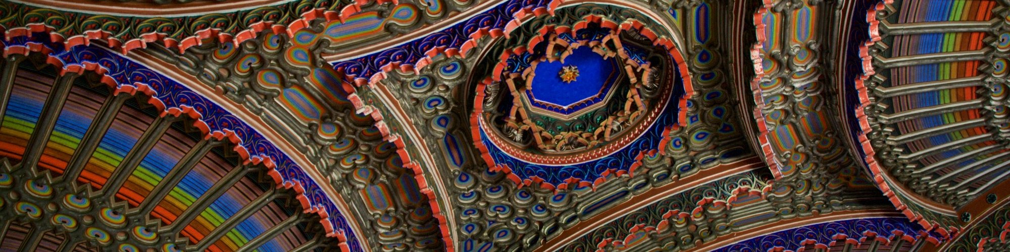Espectaculares bóvedas del Castillo de Sammezzano