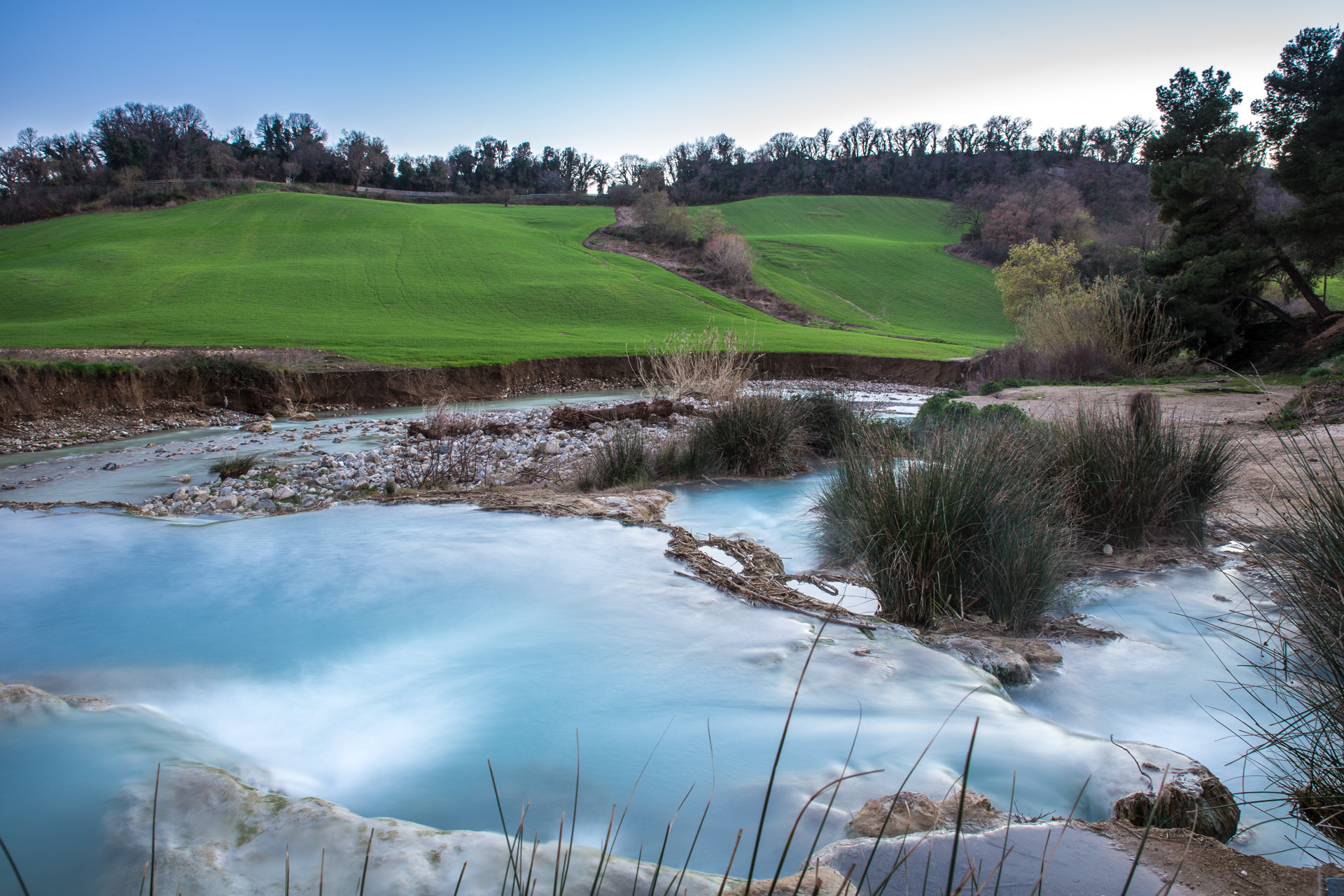 Saturnia free hot springs