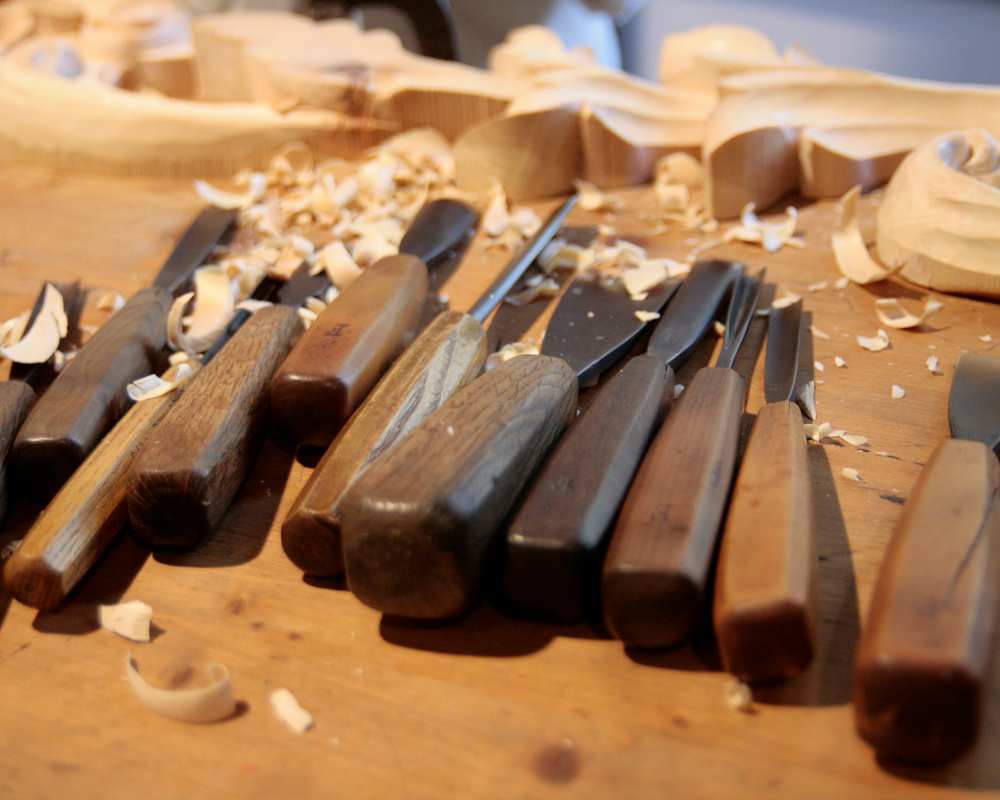 Scalpelli per intaglio del legno