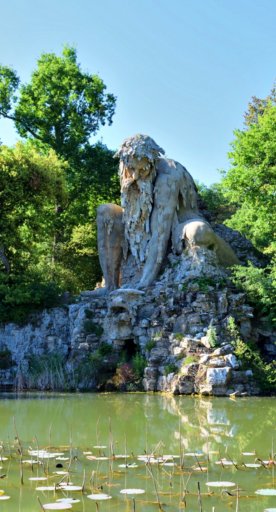 The Apennine Colossus by Giambologna