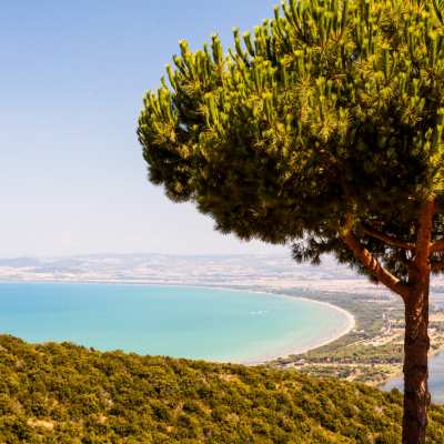 La costa del Monte Argentario La costa del Monte Argentario