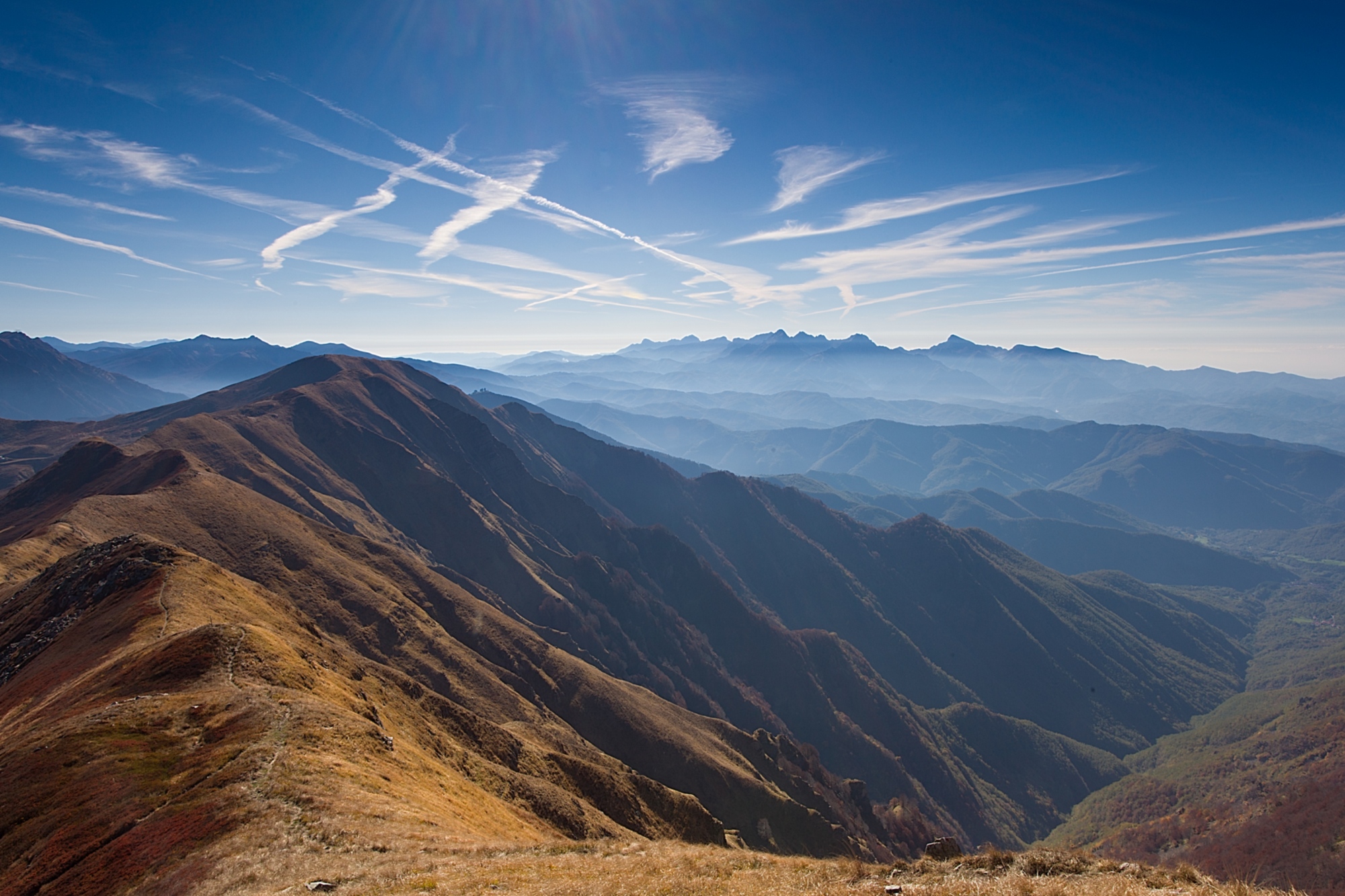 Trekking dans les Apennins tosco-émiliens