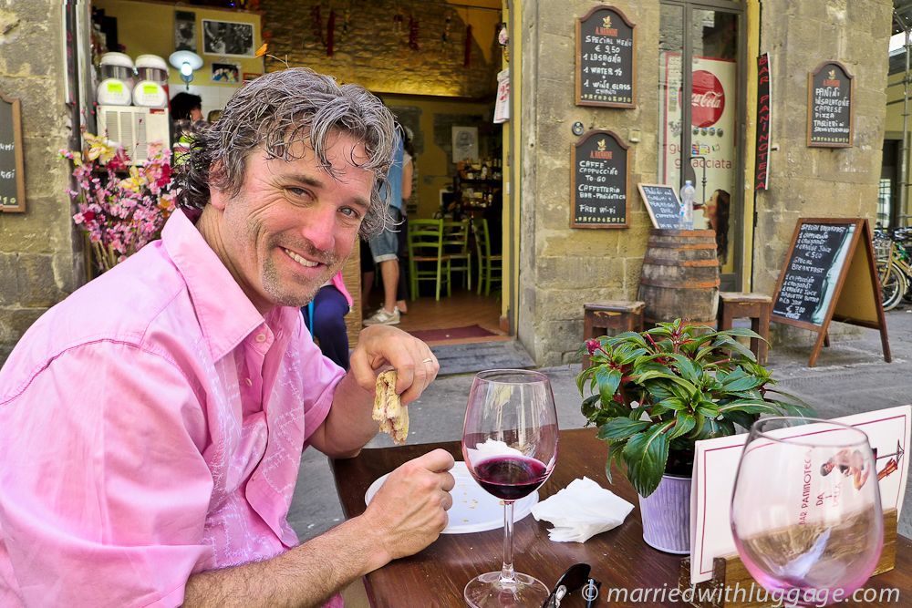 Snack in Florence