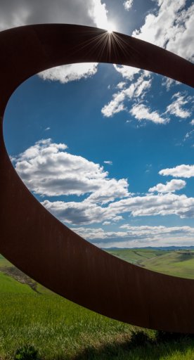 Contemporary art in the surroundings of Volterra by Mauro Staccioli