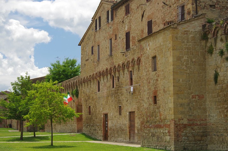 The town of Buonconvento