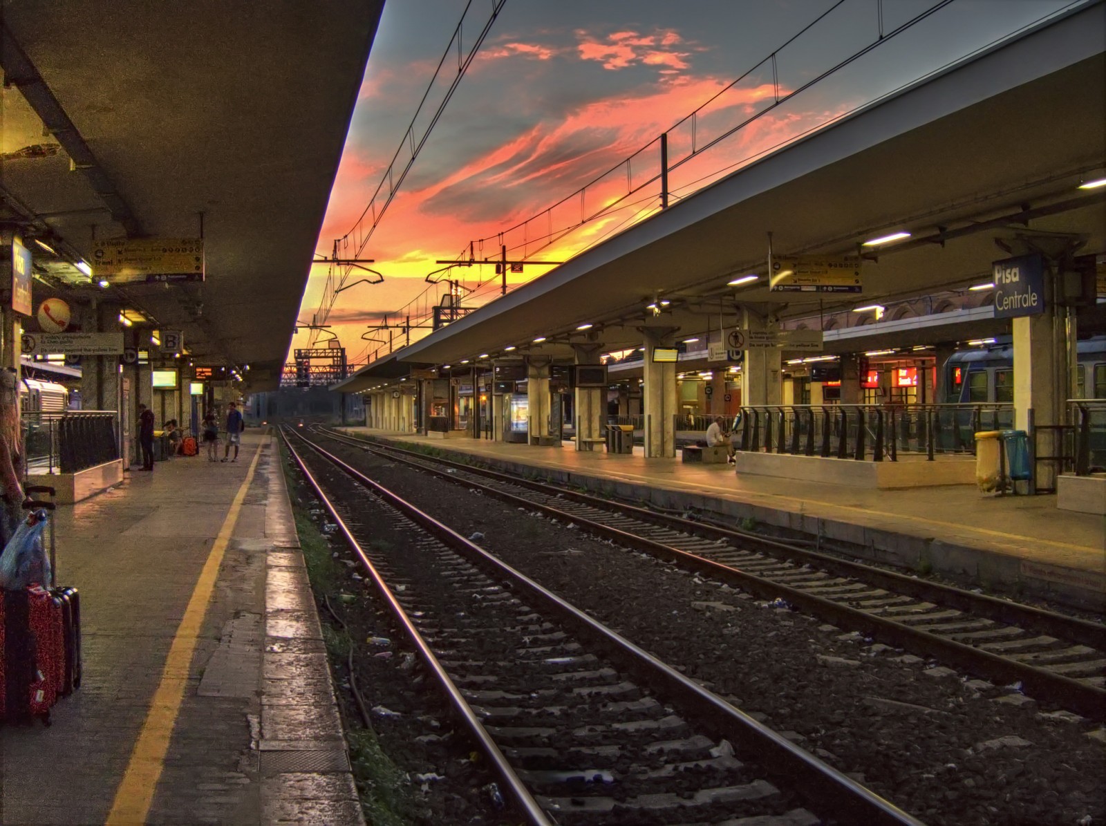 Pisa Train Station