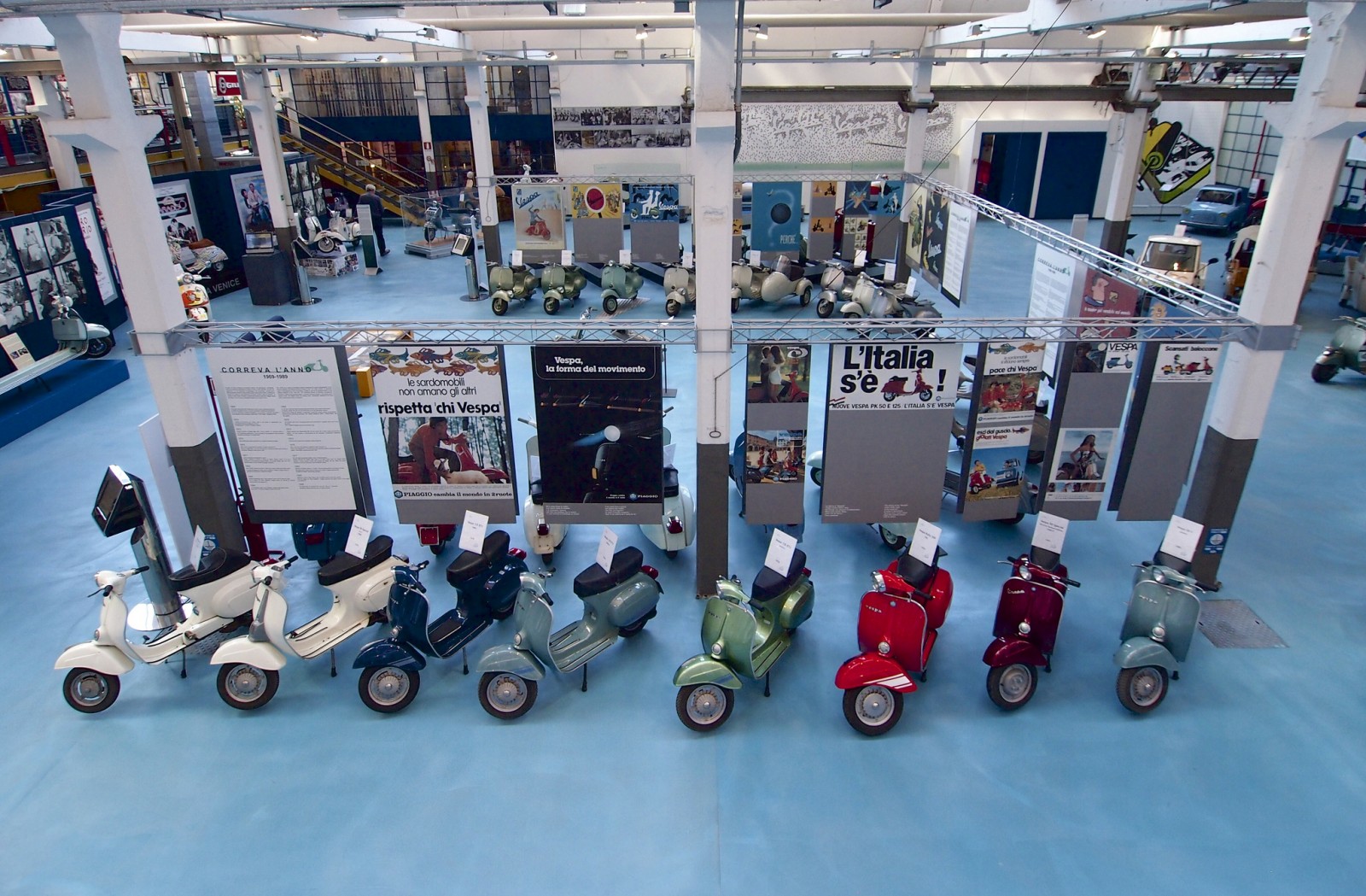 Vespa, scooter de Piaggio en Pontedera