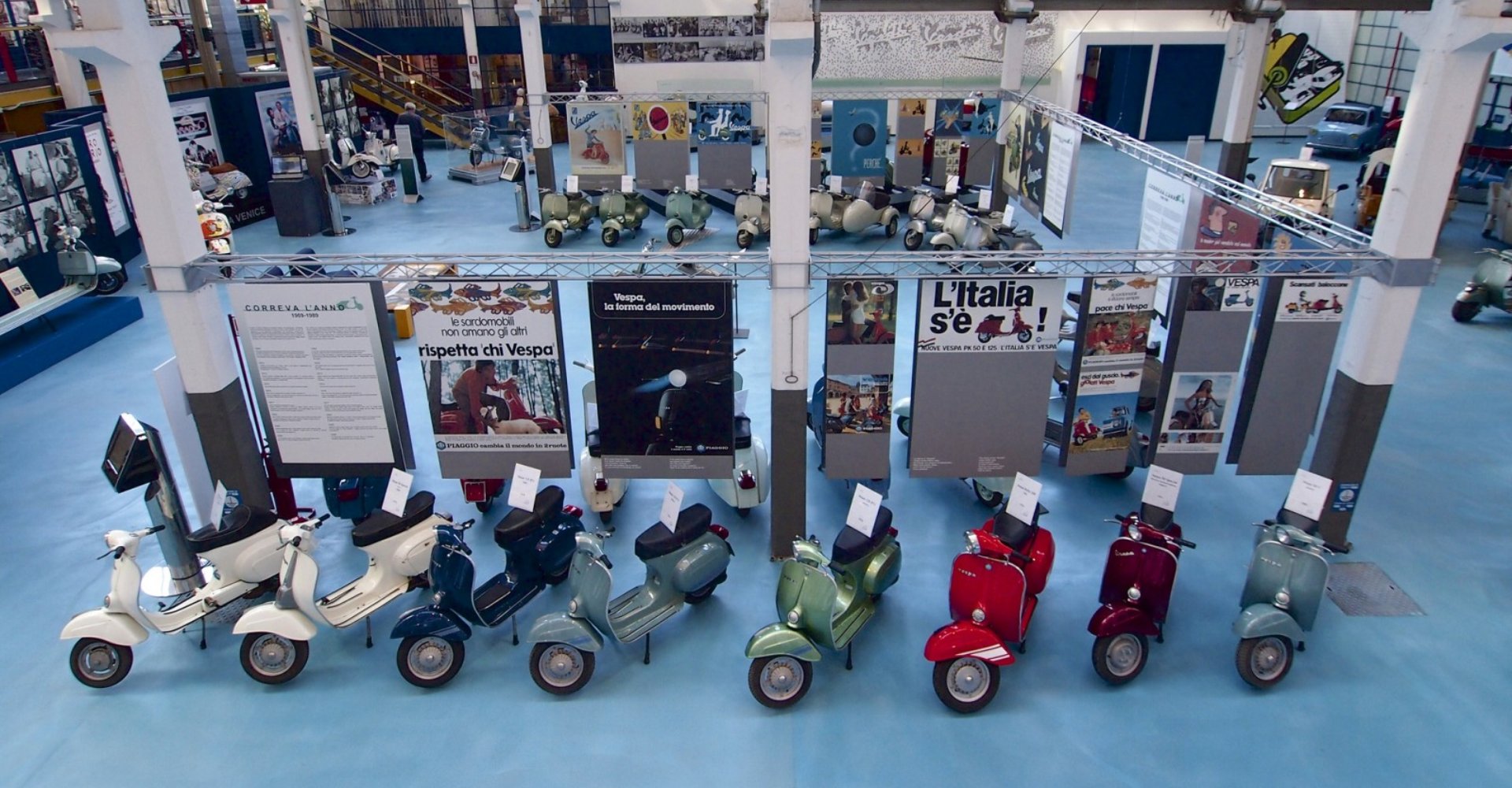 domenica 10 Novembre – “SE PIOVE… VENGO LO STESSO !!!” - le foto, il video e le classifiche ! 13° edizione con visita al Museo Piaggio 2 Museo Piaggio | Visit Tuscany