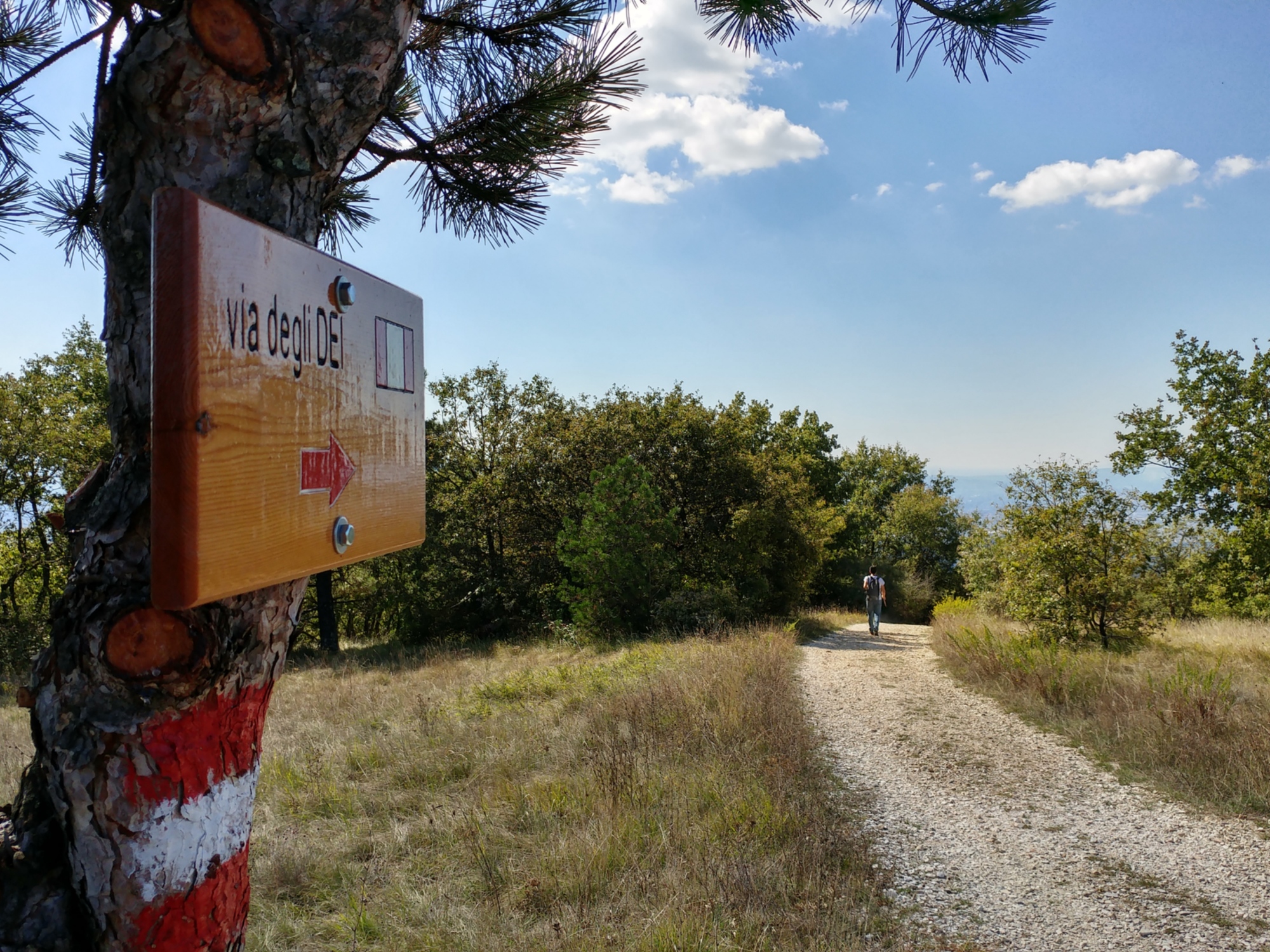 Via degli Dei in Tuscany