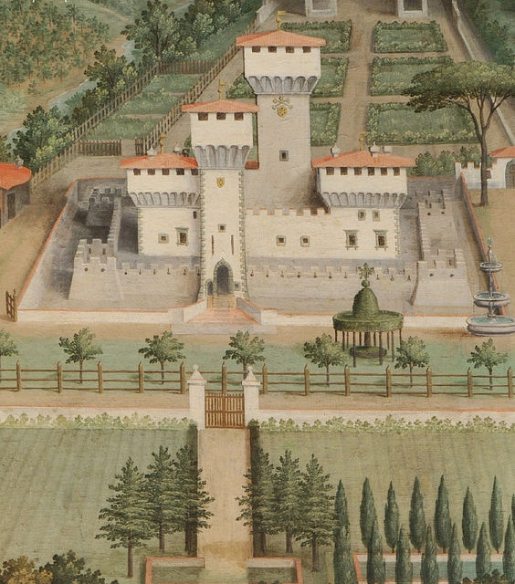 Villa de los Medici en Cafaggiolo