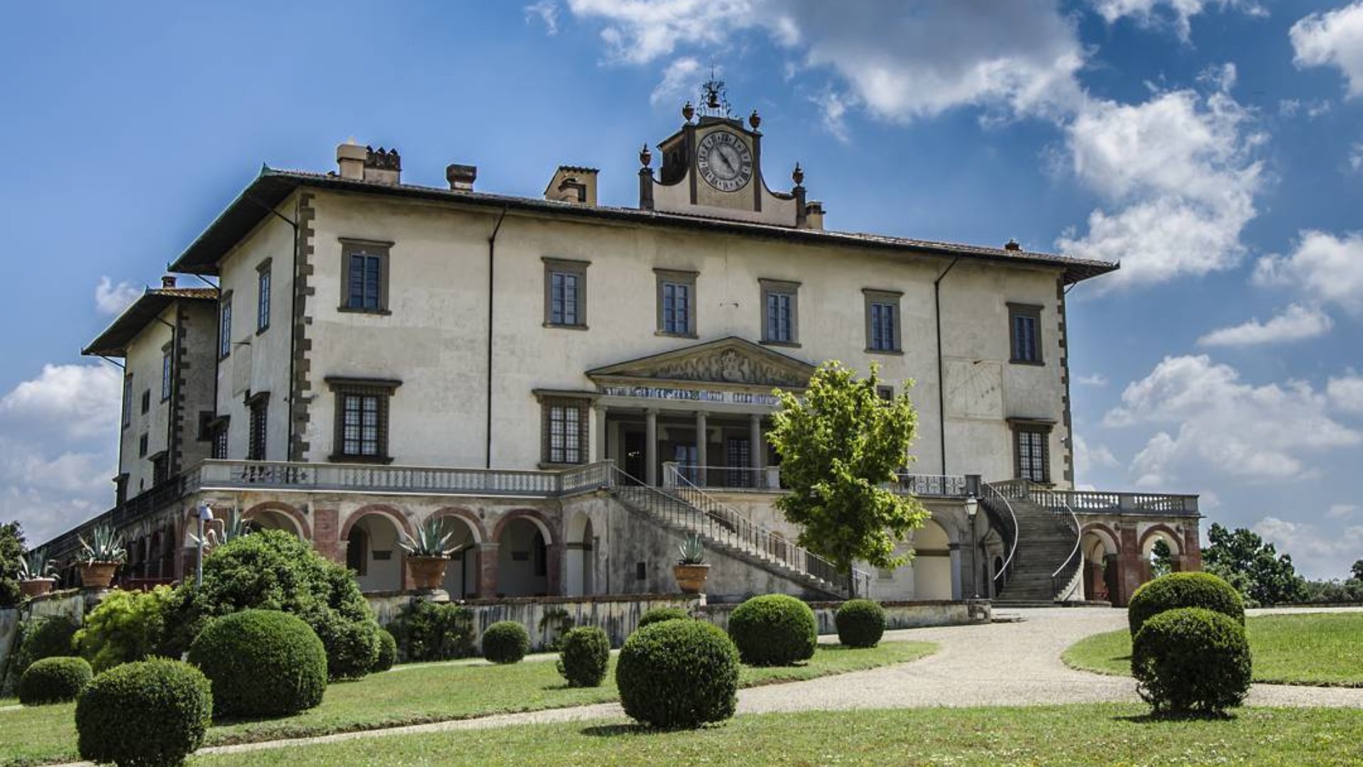 Die Medici-Villa von Poggio a Caiano
