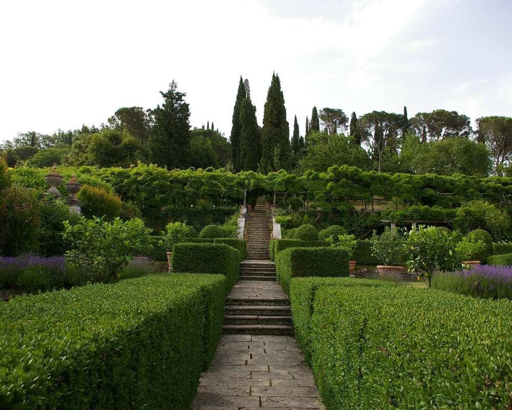 Garten der Villa La Foce