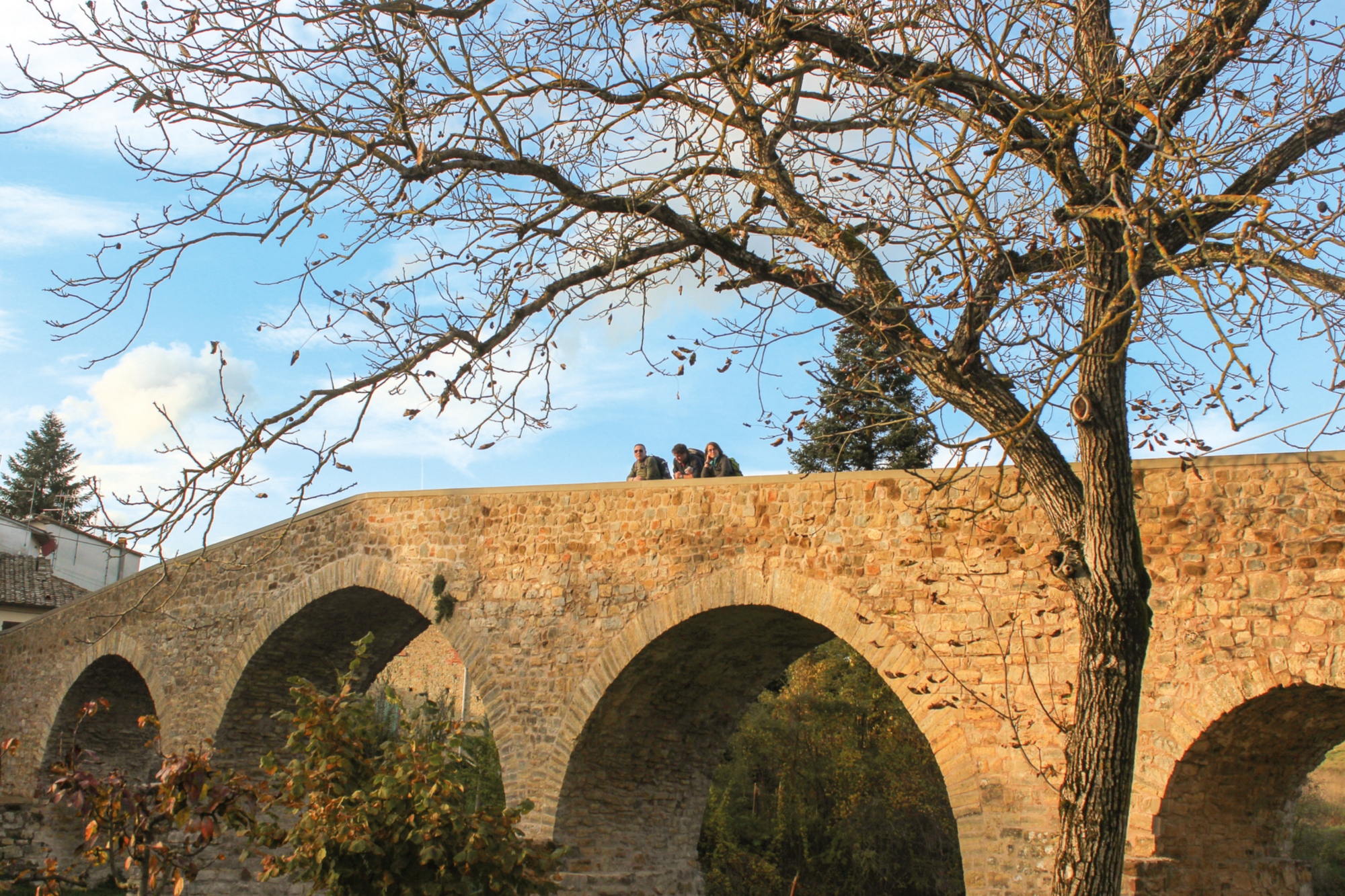 Pogi, ponte romano