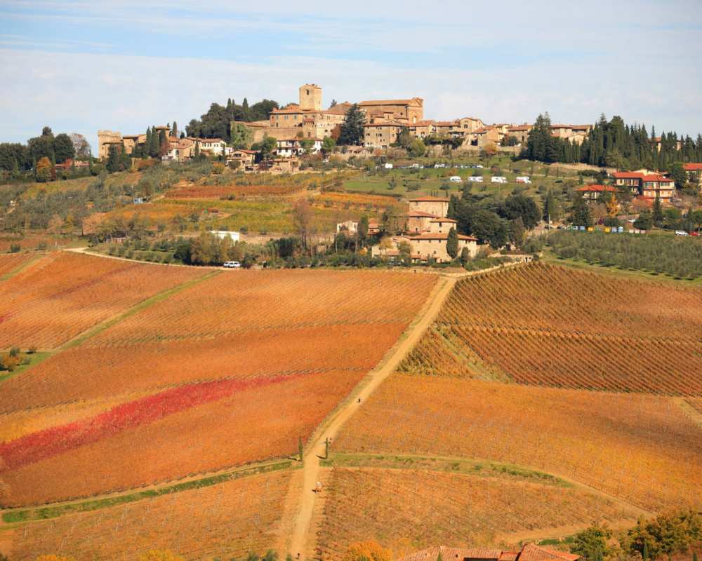 The village of Panzano