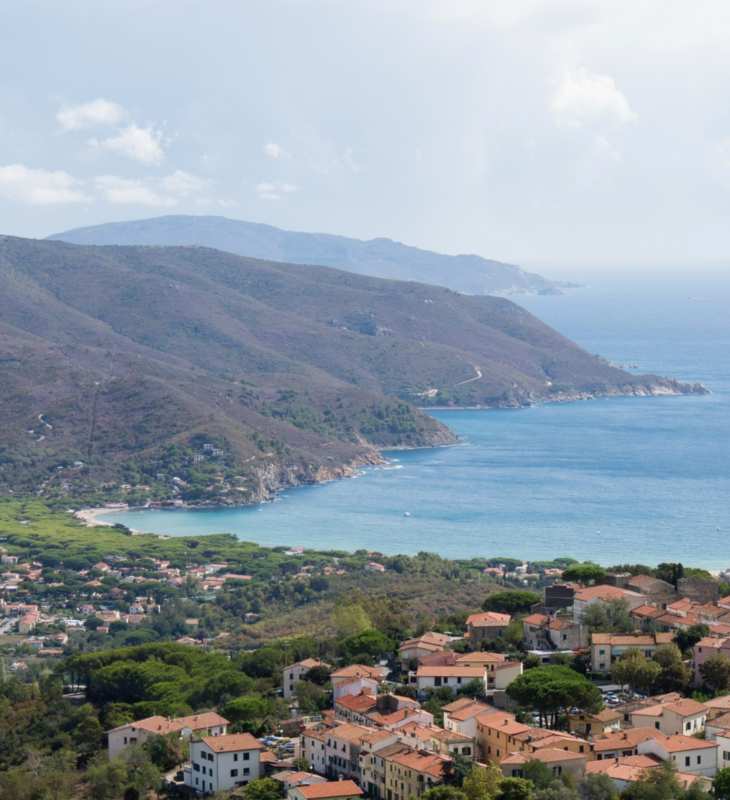 Marina di Campo in Elba island